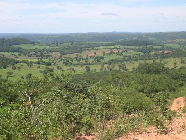 The valley in Sao Joao da Ponte 300 meters from the confluence