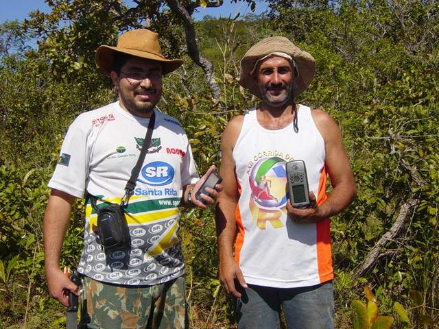 Edinaldo Lemos (Óculos) e Tacio Fernandes (Bigode)