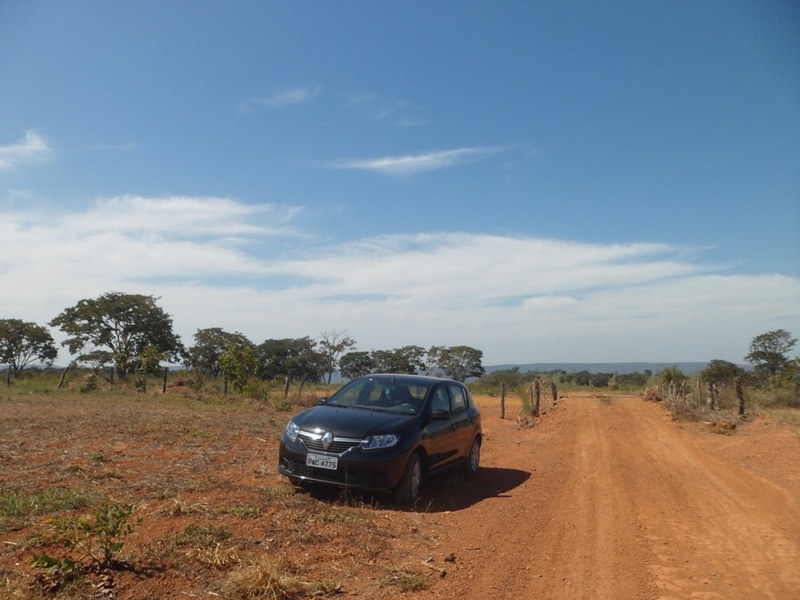 Parei o carro a 2.150 metros da confluência - I stopped the car 2,150 meters to the confluence