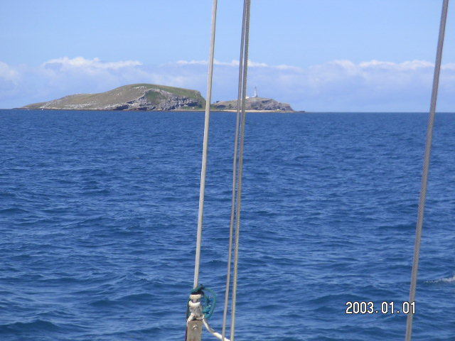 Arriving in Abrolhos.... please, compare picture #1 and this picture!