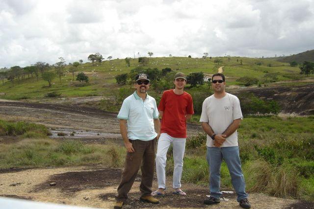 Estrada da fazenda.