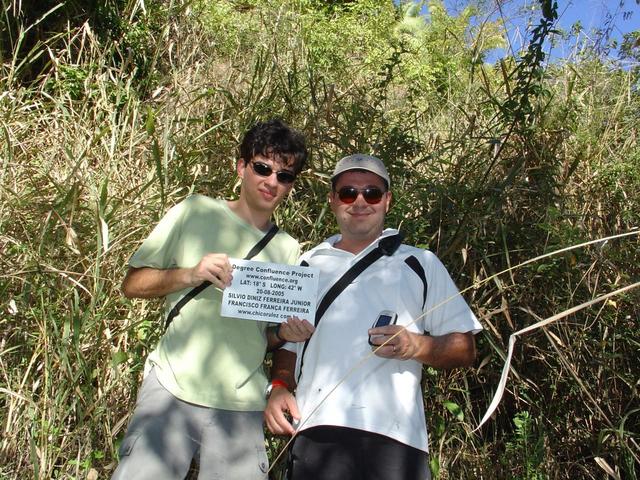 Francisco and I at the confluence