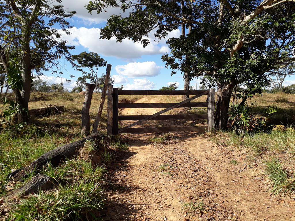 Porteira no caminho - gate on the way