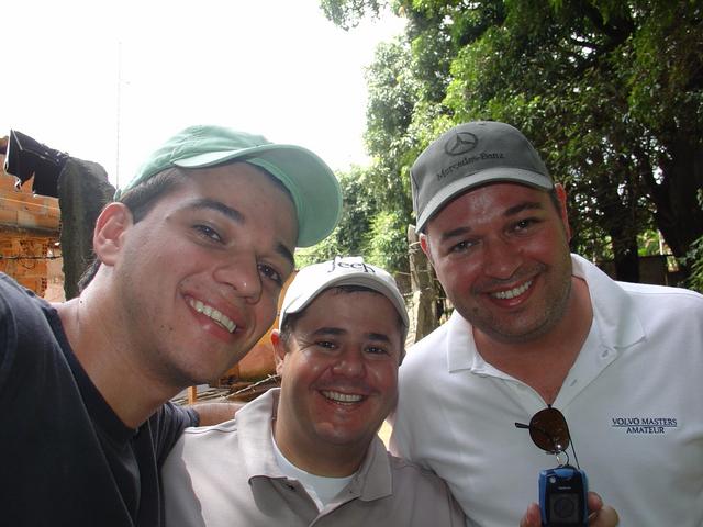 Francisco, Juquinha and Silvio Jr. at the confluence