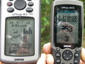 #6: Dois receptores GPS sobre o ponto de confluência.