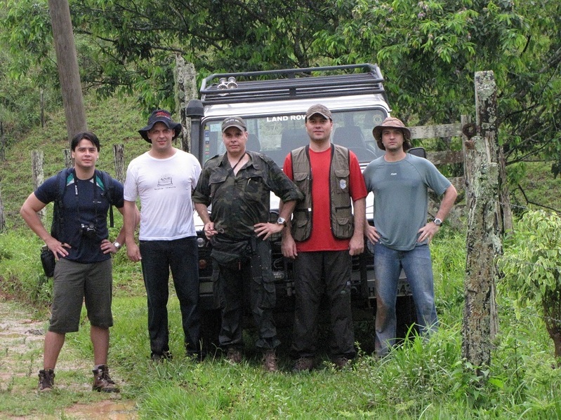 Os Caçadores de Confluências. The Confluence Hunters -Os caçadores de Confluências: Jeferson, Junior, Tolentino, Haroldo e Daniel. The hunter team Jeferson, Junior, Tolentino, Haroldo and Daniel