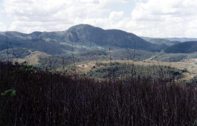 Some rocks to climb, view to the North