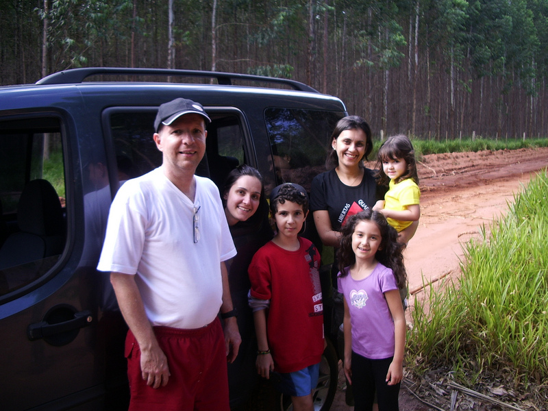 Crew at the car