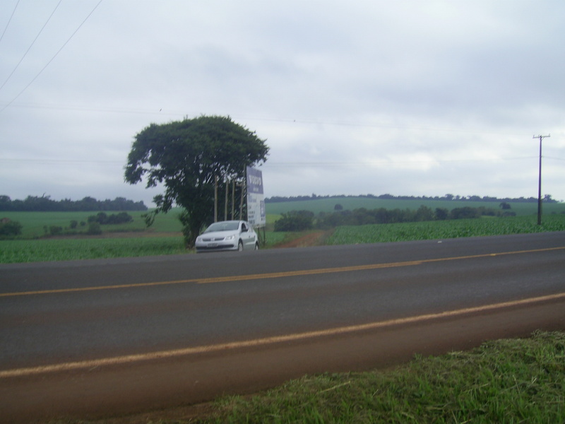 Início da estrada de terra - beggining of dirt road