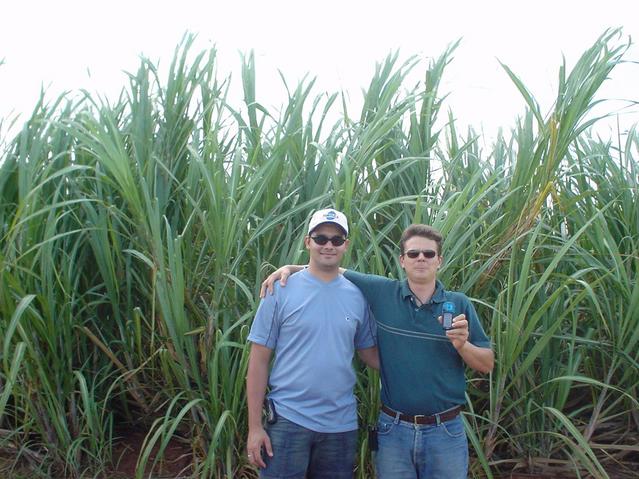 My brother-in-law and i at the confluence