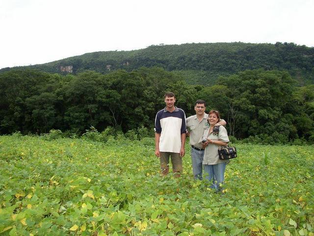 The landowner and the visitors.