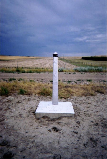 Looking south into Montana from Alberta