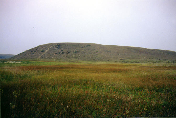 Looking north from confluence