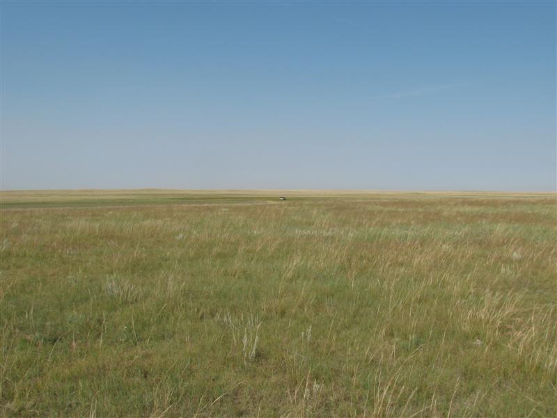 Overview looking NW.  Our car can be seen in the distance.