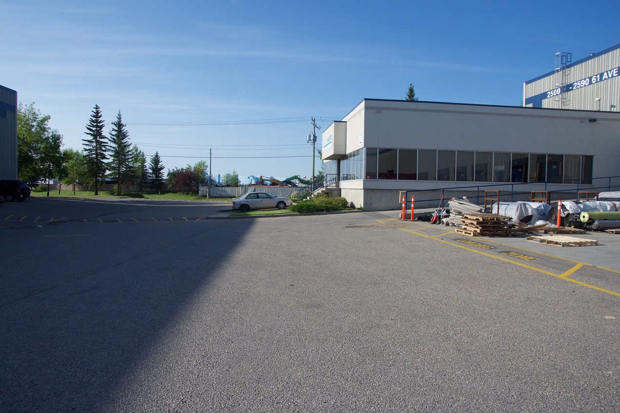 View South (from the driveway, just East of the point)