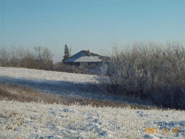 Looking  southwest.