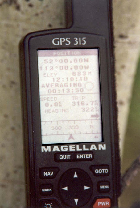 GPS reading