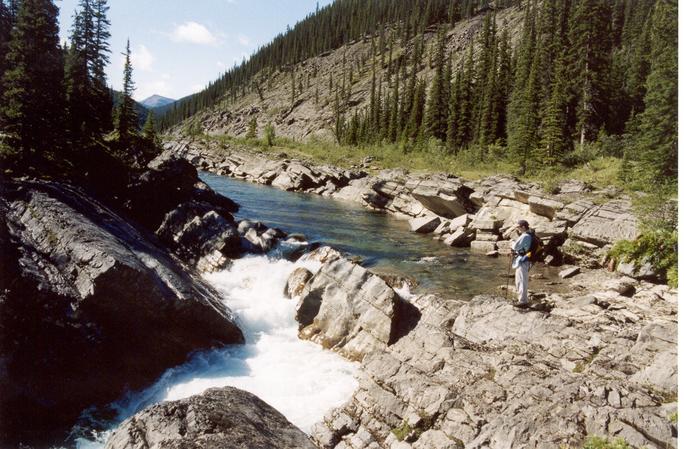 The falls are a great place to stop for a while.