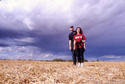 #6: Elda and Mark standing at the confluence.