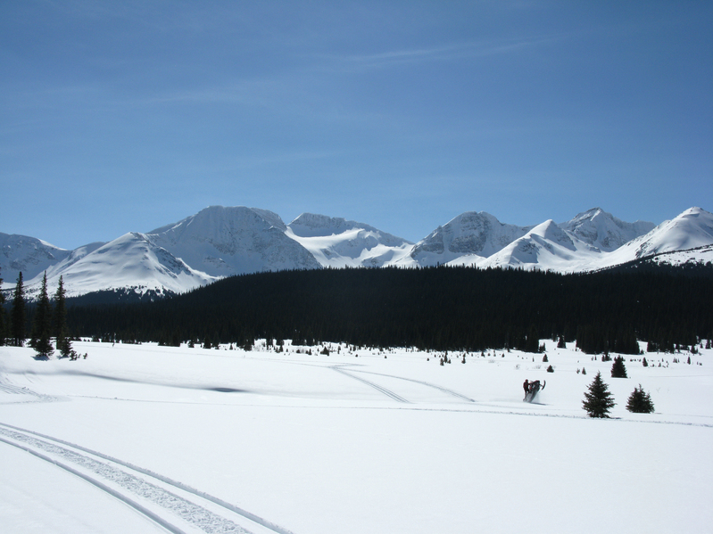 Cecilia Creek Snowmobiling Fun