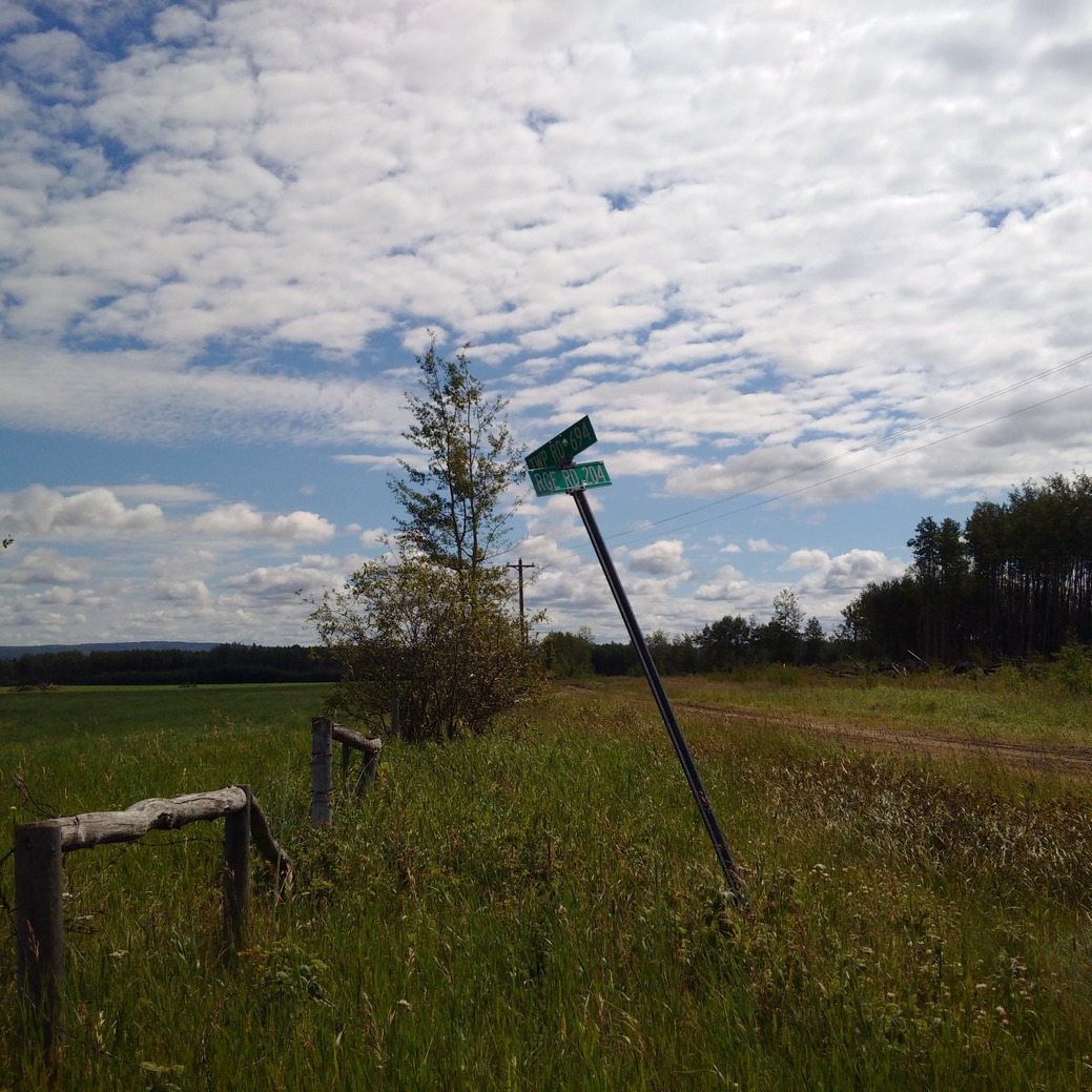 Township Road 694 and Range Road 204