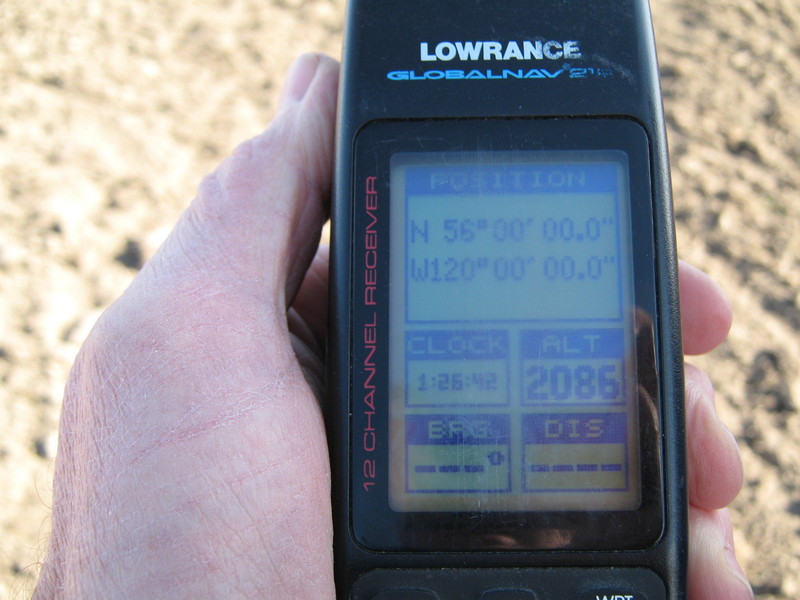 GPS reading