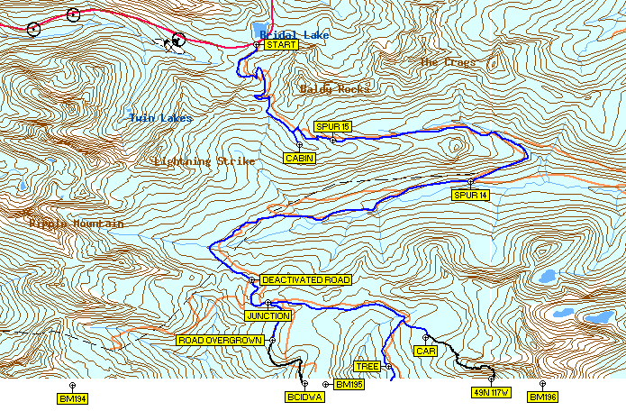 Toporama topographic map