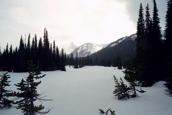 #1: Looking SSW from the confluence towards The Black Tusk