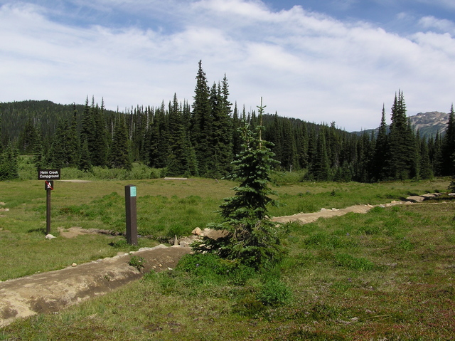 Helm Creek Campground (near Confluence) looking North