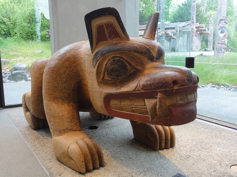 MOA Carved bear