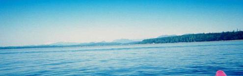 #1: Facing North towards Cortes Island