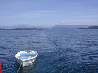 #1: The view aft toward Desolation Sound