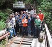 #5: Group Photo at Zeballos Mine