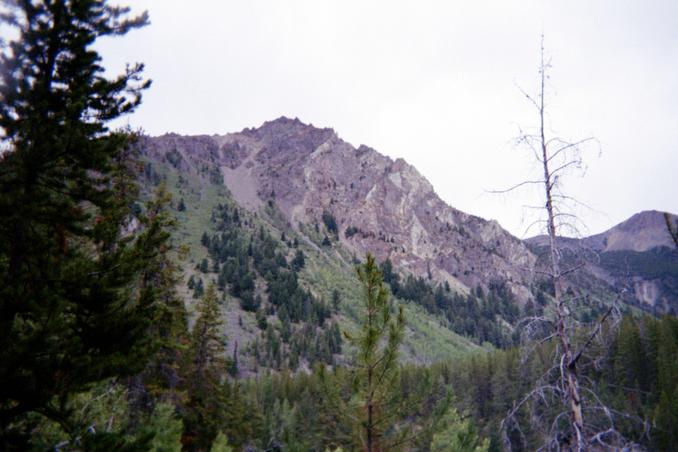 Scenery on the trail up