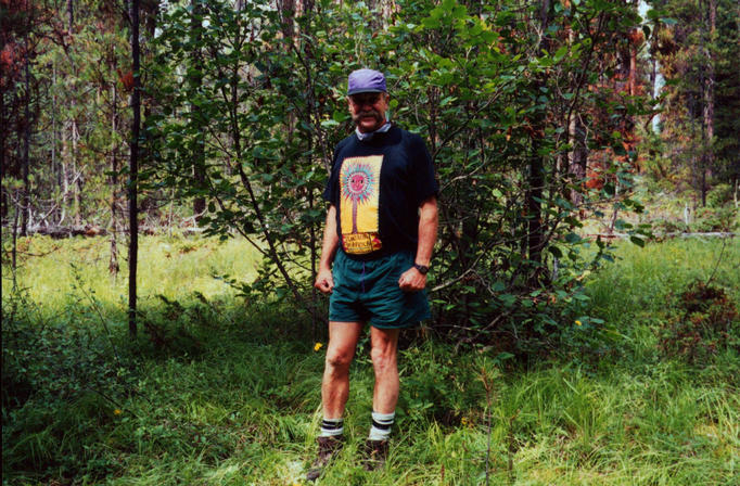 My Dad at his first confluence