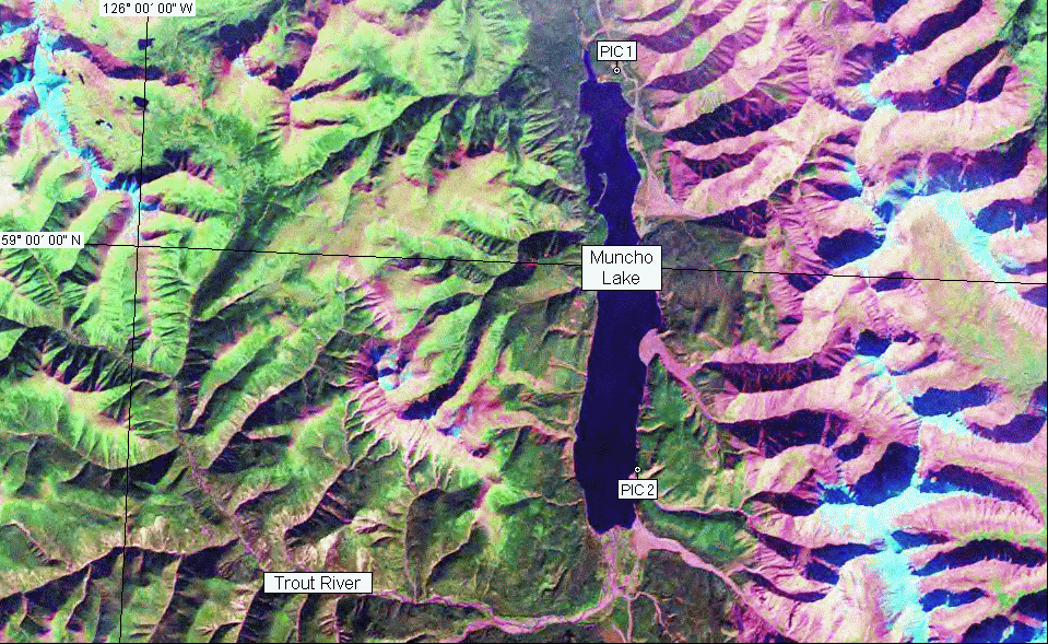 NASA Landsat satellite image (early 1990s)