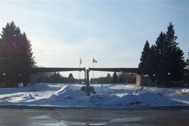 International Peace Gardens Entrance