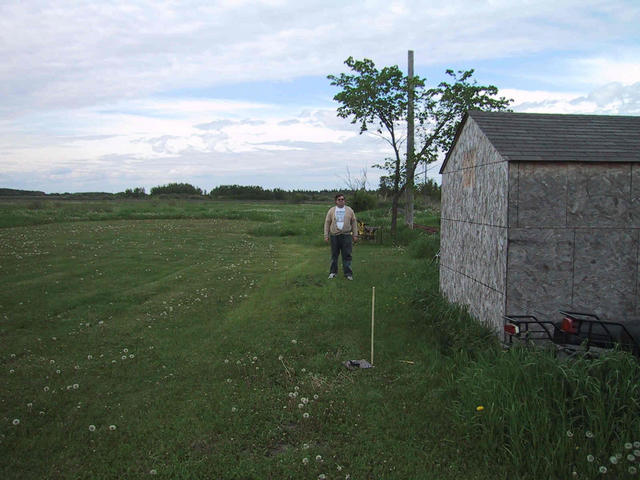 View to the north - including Dave