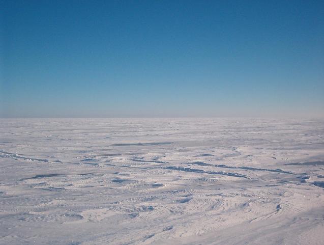 View East - Shoreline too far to see