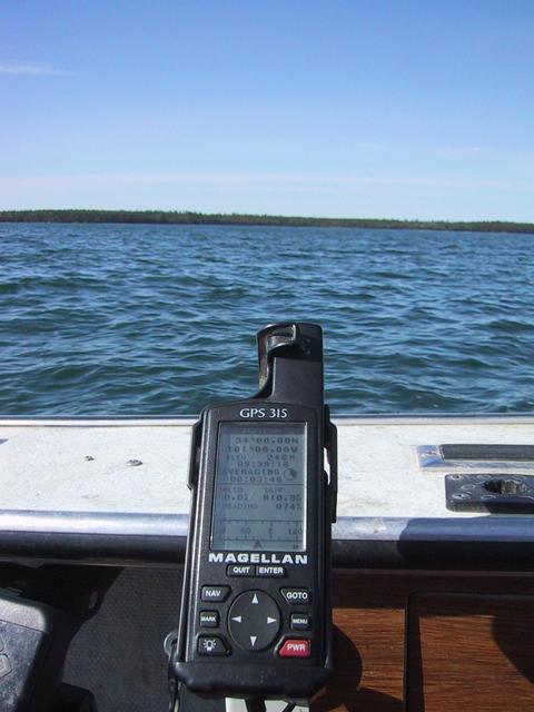 This picture was taken July 1/2004 facing South towards the Clearwater Lake Caves