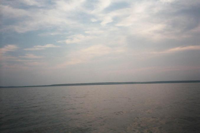 Looking West across Passamaquoddy Bay towards New Brunswick