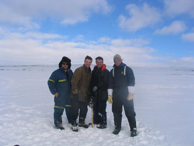 Mad Trapper Bernie, Roger, Dennis, Tony