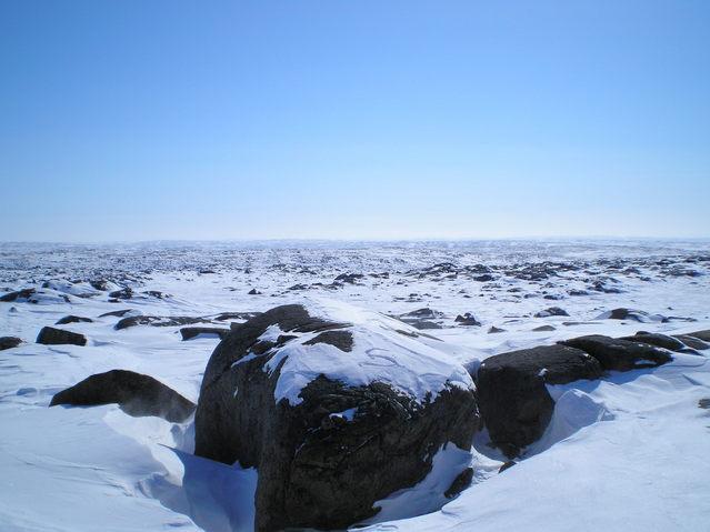 South from confluence