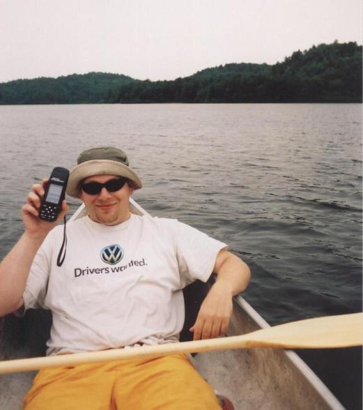 Todd at the confluence