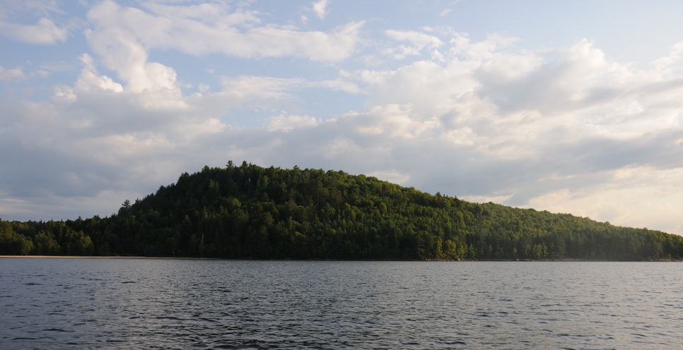 North from Confluence Point