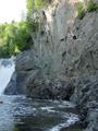 #3: Michipicoten high school kids diving near Silver Falls.