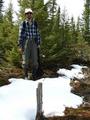 #5: Yury near a snow patch