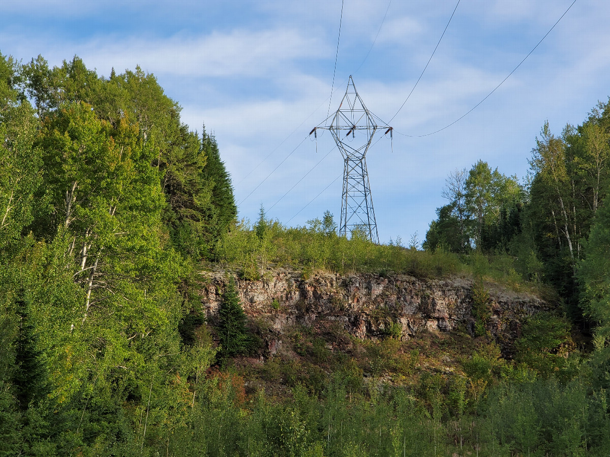 the second and steepest cliff