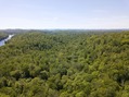 #11: View West from 90 m above the point