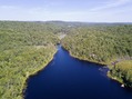 #12: Looking long Lac Long towards the confluence point (near the left-center of this image) from about 700 m west